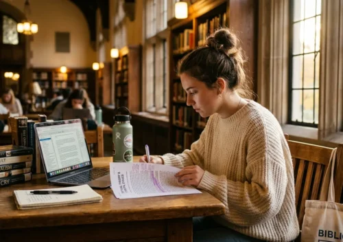 student looking for best sources for research paper