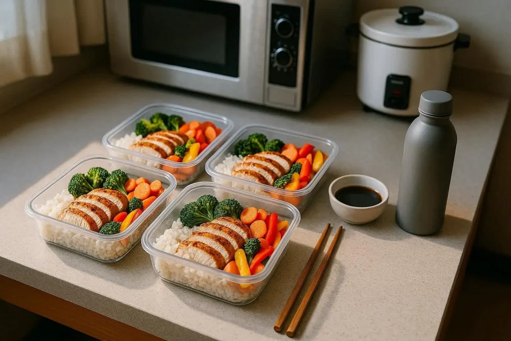 Chicken and Veggie Rice Bowls