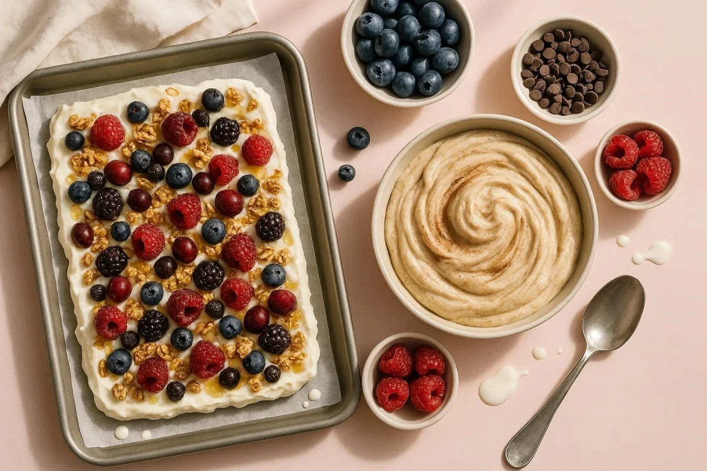 Swap Ice Cream for Frozen Greek Yogurt Bark or Banana