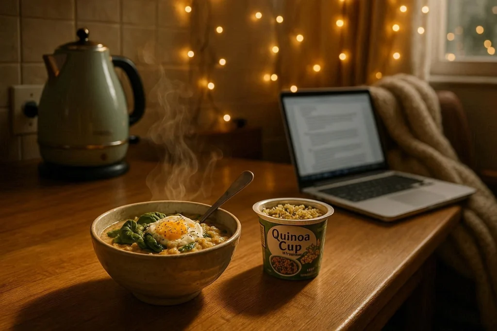 Instant Noodles for Savory Oatmeal or Quinoa Cups