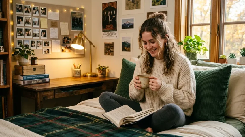 eclectic grandpa dorm decor finds for a cozy dorm room